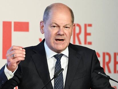 El canciller alemán, Olaf Scholz.