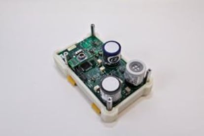 El sensor de contaminación CitiSense, por dentro.