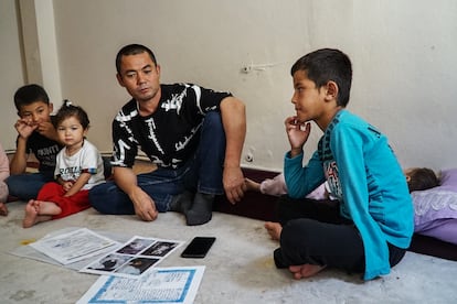 Abdulkadir y su familia en Afganistán