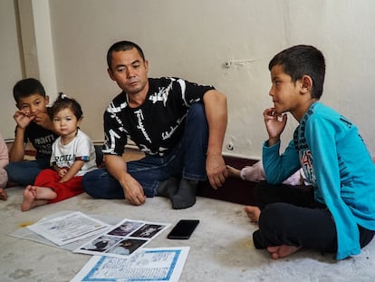 Abdulkadir y su familia en Afganistán