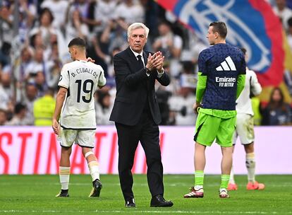 Ancelotti, tras el encuentro que el Madrid venció al Cádiz.