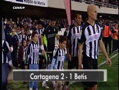 Cartagena 2 - Betis 1