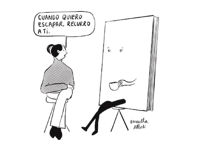 “Cuando quiero escapar, recurro a ti”: viñetas de amor a la lectura en el Día del Libro