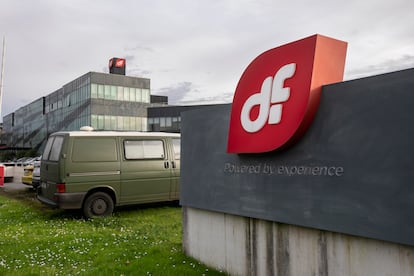 Sede de Duro Felguera, en Gijón (Asturias), en febrero de 2025.