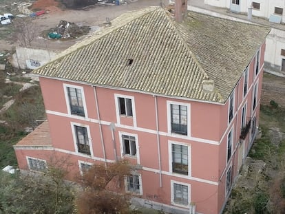 El antiguo hospital militar de Santa Emilia, en Tarancn (Cuenca).