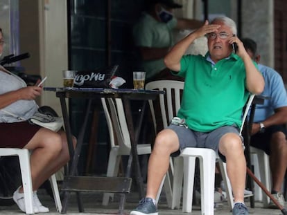 Río de Janeiro, 2 de julio de 2020, poco después de la reapertura de bares y restaurantes durante la pandemia de COVID19.