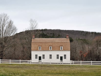 Casa comunal (1793) del pueblo Shaker de Hancock.