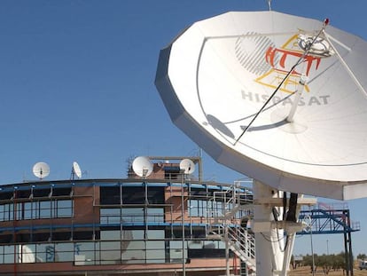 Sede de Hispasat en Madrid.