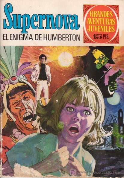 'Supernova' fue un personaje de Mora y el dibujante José Bielsa para la revista 'Súper Mortadelo' de editorial Bruguera en 1972. A su protagonista se la considera una de las primeras heroínas del cómic español.