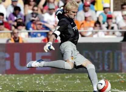 Cañizares, durante el encuentro