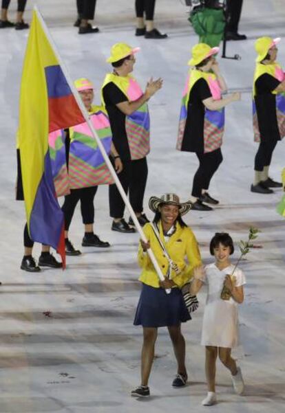 Yuri Alvear, abanderada de Colombia en los Juegos de Río.