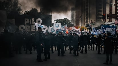 huelga de trabajadores en argentina