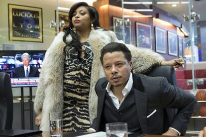 Taraji P. Henson y Terrence Howard, en una imagen de 'Empire'.