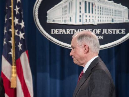 Jeff Sessions, secretário de Justiça dos Estados Unidos.