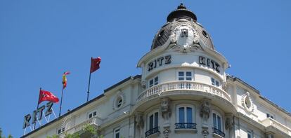 Hotel Ritz de Madrid.