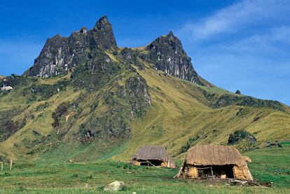 Vistas del parque Nacional Sangay, en Ecuador.