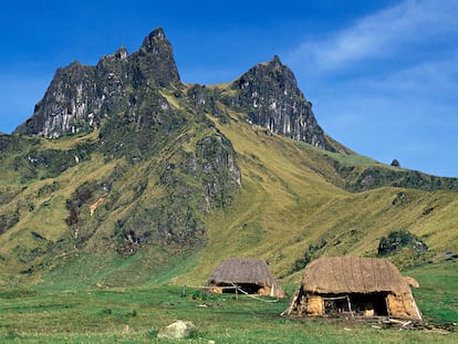 Vistas del parque Nacional Sangay, en Ecuador.