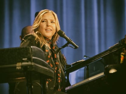 Diana Krall al concert al Fòrum de Barcelona.