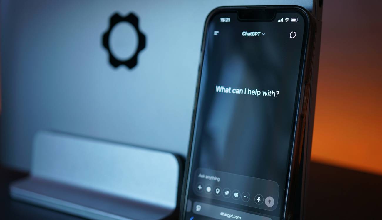 ChatGPT en un iPhone