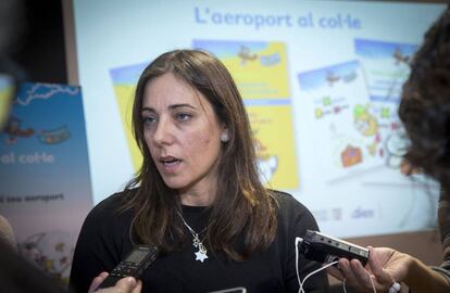 La nueva directora del aeropuerto de Castell&oacute;n. 