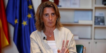 La ministra para la Transición Ecológica y Reto Demográfico, Teresa Ribera.