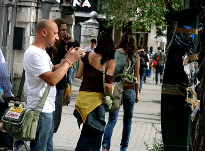 Los parqumetros del recorrido, los ms fotografiados.