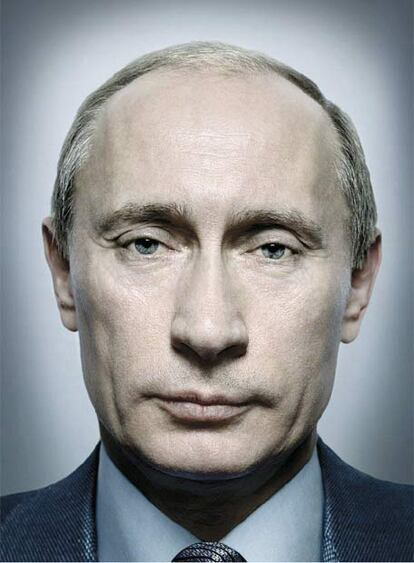 Retrato de Vladimir Putin publicado en la revista Time