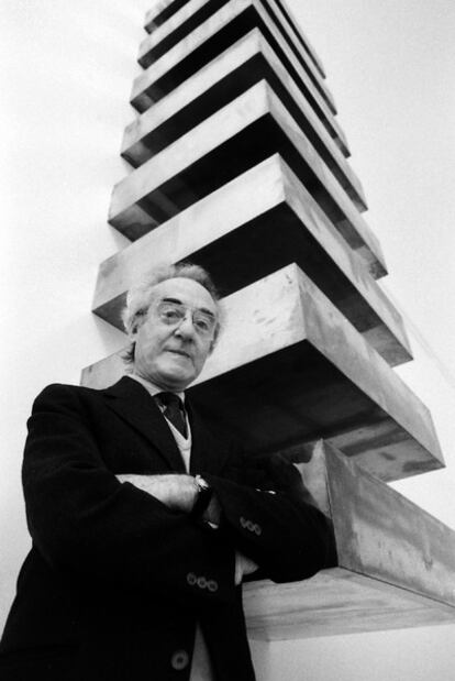 Giuseppe Panza, en 1988.