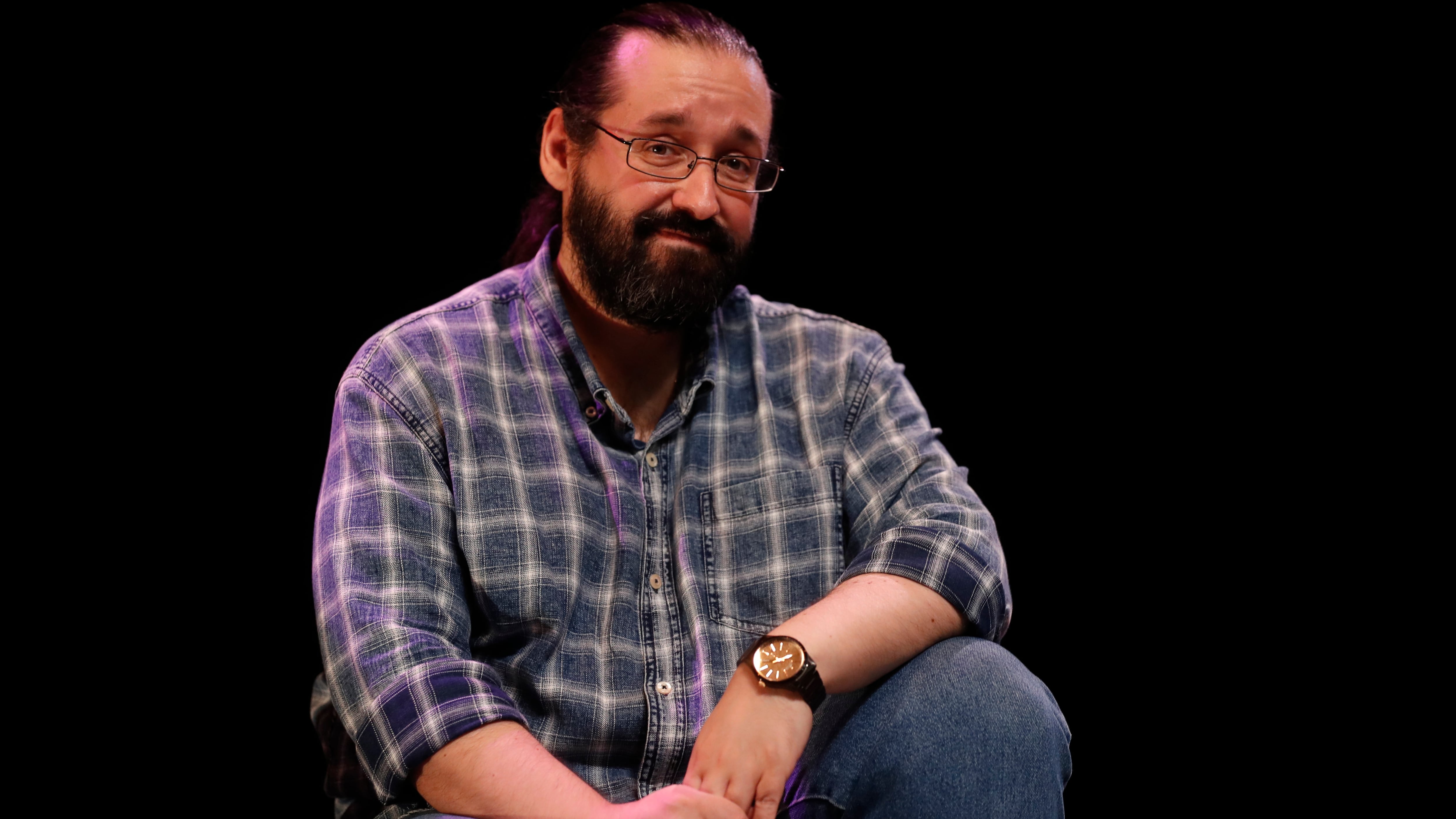  Ramón Paso posa en el teatro de Bellas Artes, en una imagen de 2017.