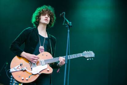 James Edward Bagshaw de Temples actúa en la primera jornada del Primavera Sound.