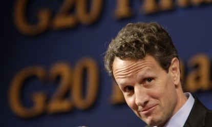 El secretario del Tesoro de EE UU, Timothy Geithner.