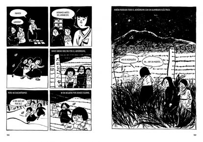 Interior del libro 'Hierba', de Keum Suk Gendry Kim.