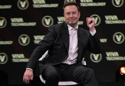El multimillonario Elon Musk, el pasado 16 de junio en París.