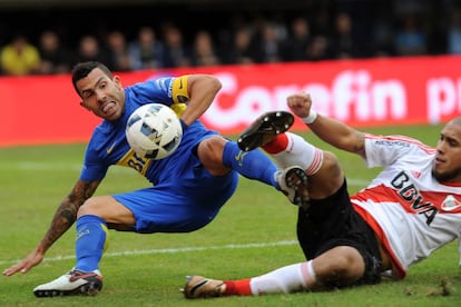 Una imagen del último Boca - River.