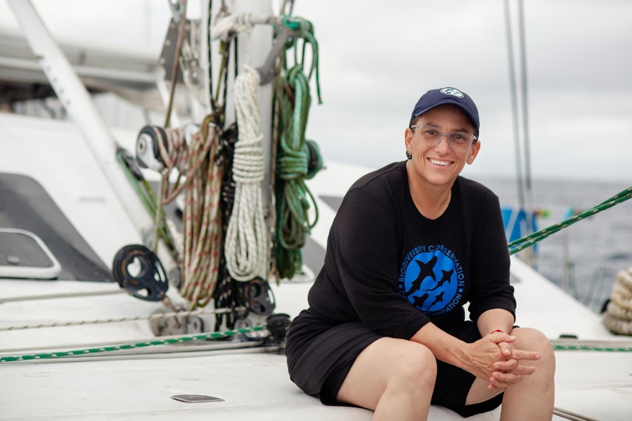 Erika López, la guardiana de los tiburones en Malpelo