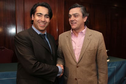Marco Enríquez-Ominami y Pablo Longueira
