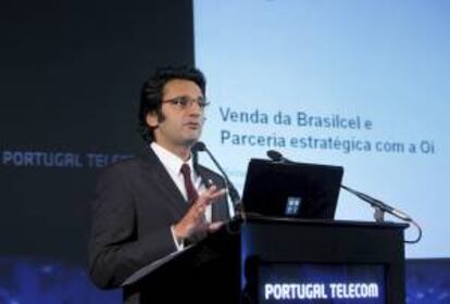 El presidente ejecutivo de Portugal Telecom (PT), Zeinal Bava. EFE/Archivo