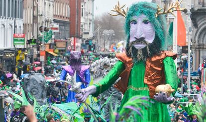 Desfile de San Patricio, en Dublin en 2017.