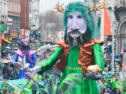 Desfile de San Patricio, en Dublin en 2017.