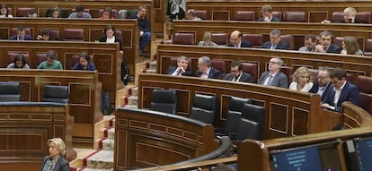 Imagen del pleno del Congreso este martes.