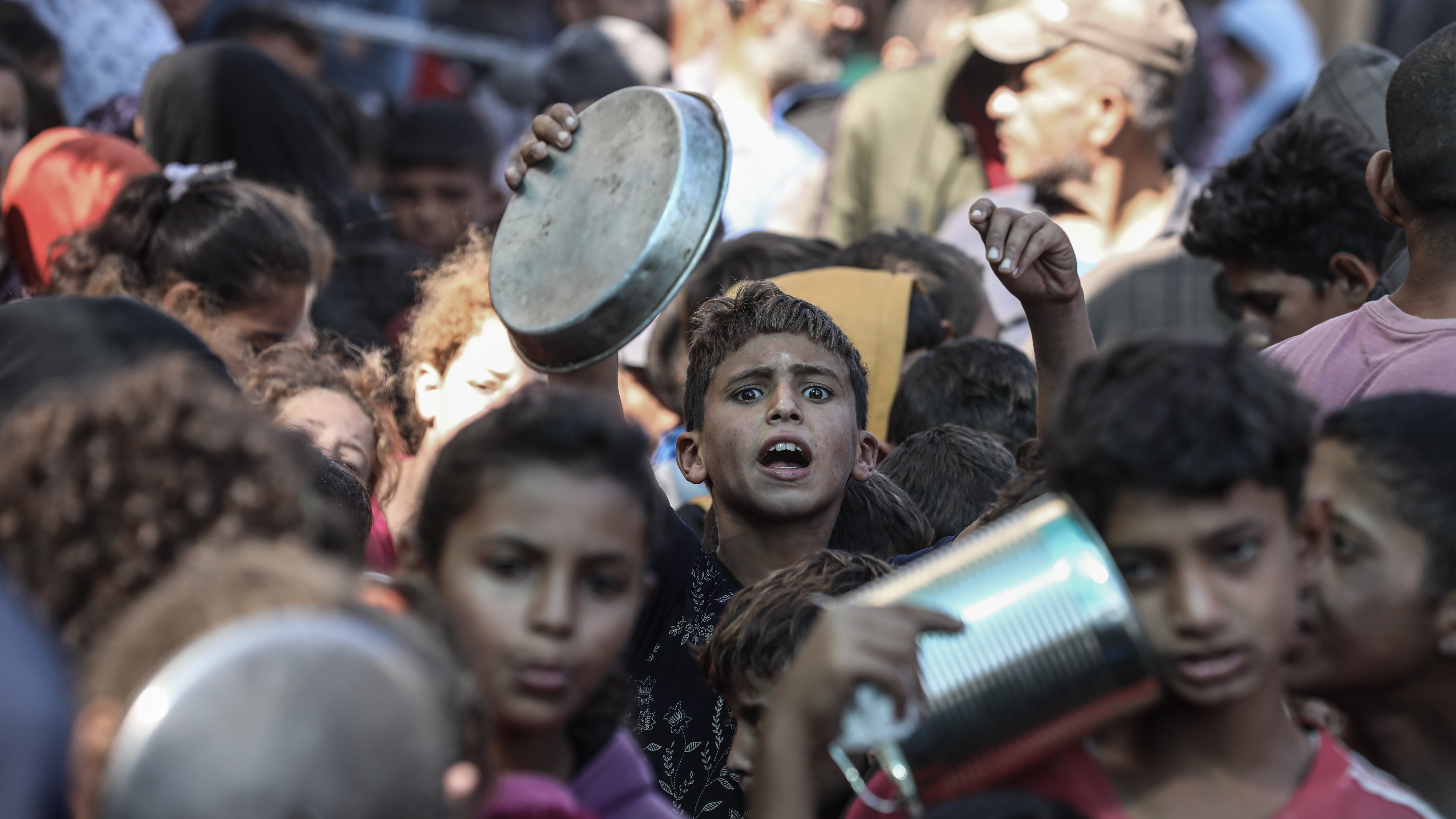 Niños en Gaza