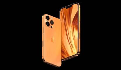 Diseño previsto de los nuevos iPhone 13 Pro.