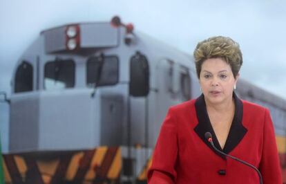 La presidenta brasileña, Dilma Rousseff