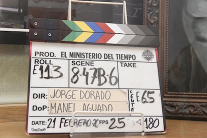 Chaqueta de cine de la serie 'El ministerio del tiempo'.