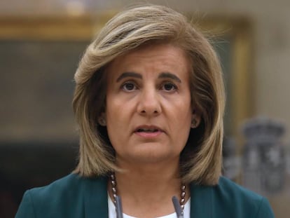 F&aacute;tima B&aacute;&ntilde;ez, ministra de Trabajo