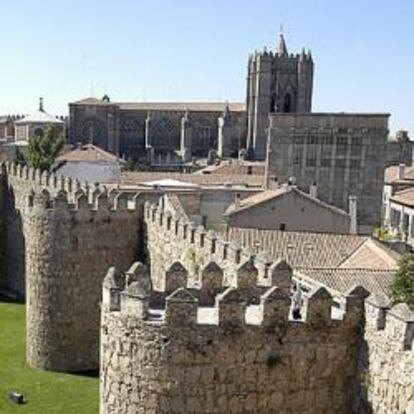 El conjunto amurallado de la ciudad de Ávila