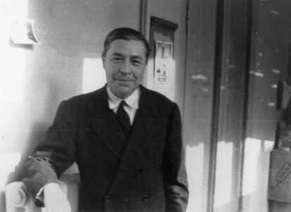 L'escriptor Josep Pla, el 1942, en una foto de la Fundació de Palafrugell.