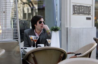 Carlos Lirio, esta mañana en la terraza del hotel donde se aloja el jurado.