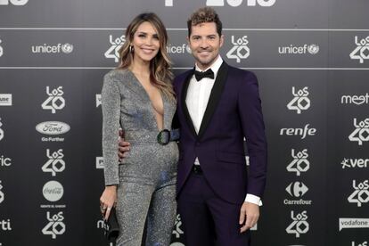 David Bisbal y Rosanna Zanetti