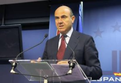 El ministro de Economía español Luis de Guindos